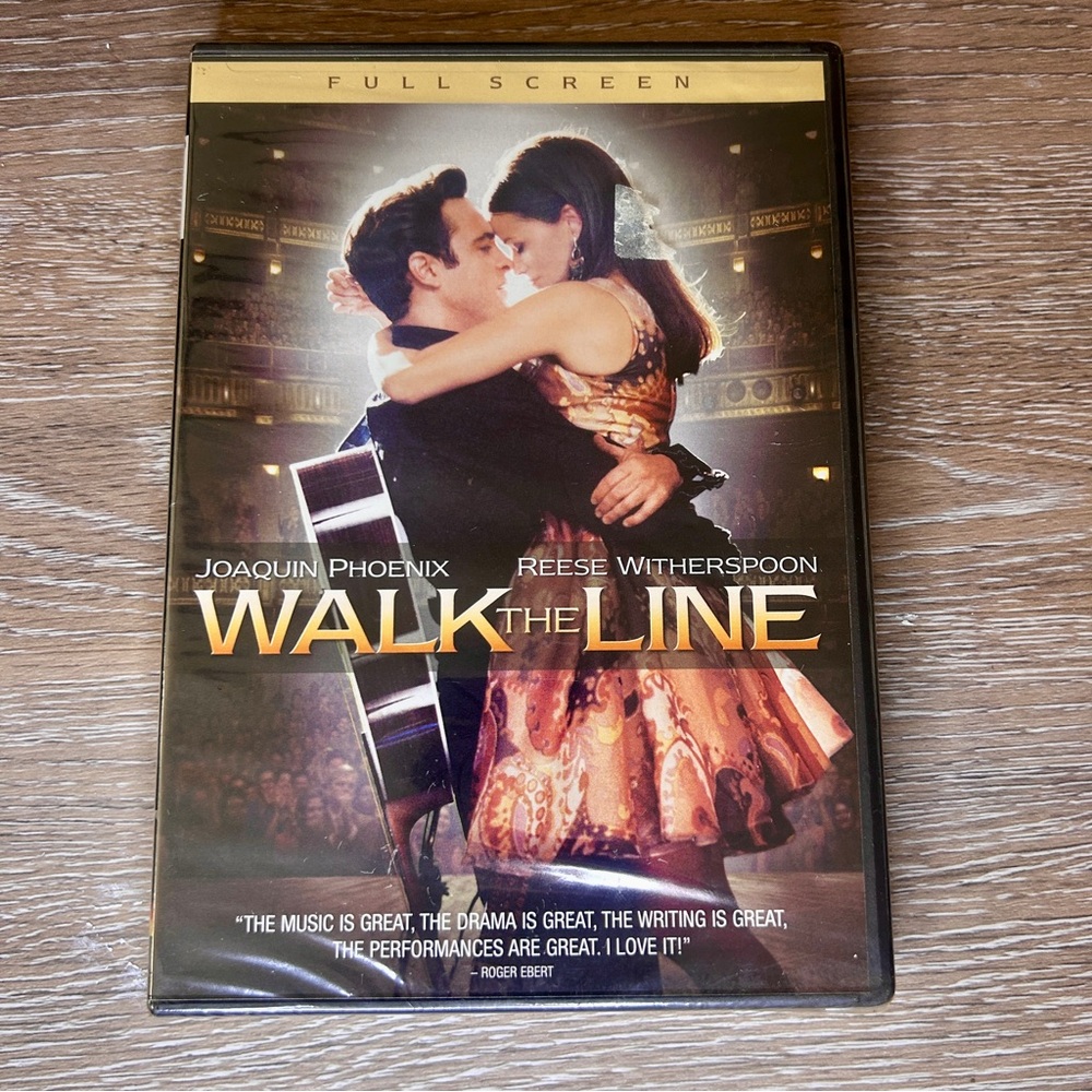 🎬 “Walk the Line” DVD –Joaquin Phoenix & Reese Witherspoon–Johnny Cash Biopic